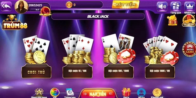 Trum88 cổng game casino hàng đầu hiện nay